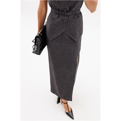 Юбка EOLA 2961.1 темно-серый_меланж