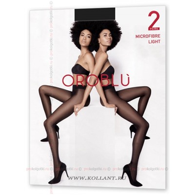 Twins Microfibre Light 30, 2 PairsOroblu