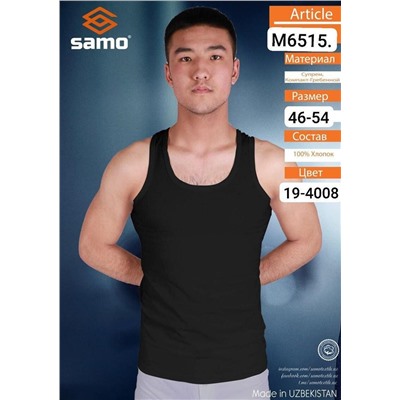 Майка мужская Samo M6515 черный