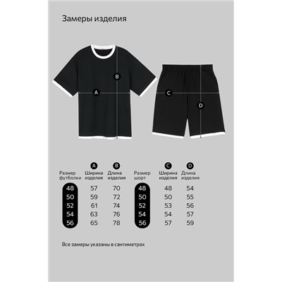 Мужской костюм из футера двухнитки Happyfox