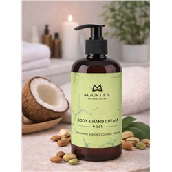 Manita Professional Парфюмированный крем для рук и тела / Pistachio, Almond, Coconut Cream, 300 мл