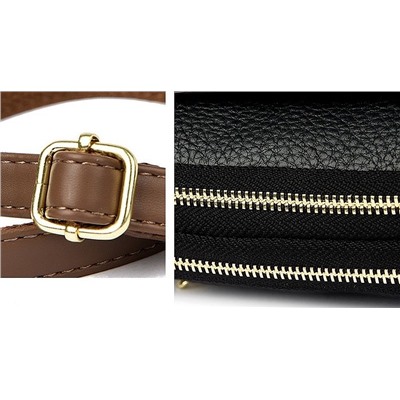 KAIDIFEINIROO Сумка женская с двумя ремнями  8757