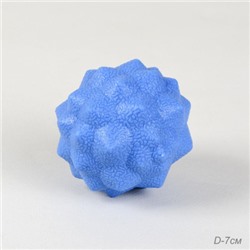 Мячик массажный Woohooo Spiky / 7х7 / синий / уп50