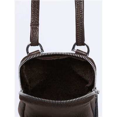 Женская кожаная сумка Richet 3113LN 804 Коричневый