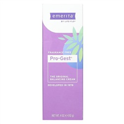 Emerita, Pro-Gest, оригинальный балансирующий крем, без отдушки, 112 г (4 унции)