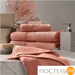 ESTIA МАРТОС коралл К-т полотенец 50х80-2/70х130-2, 100% хлопок, 500 г/м2