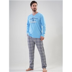 204071 5262 Комплект мужской Vienetta с брюками Дроп