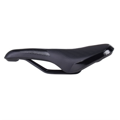 Седло велосипедное MTB COMIRON HINAULT M039BK 250X155, Технологии: DW, ED. Верх: PU принтованный глянец/Цвет: Чёрный /уп 30/