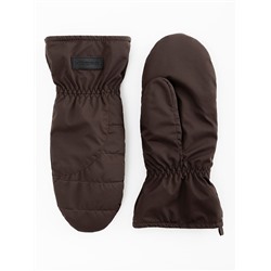 Варежки женские коричневый