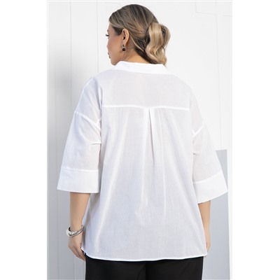 Блуза Легкость движения (белая) Б12945-30М