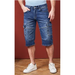 Шорты джинс F311-0904 blue