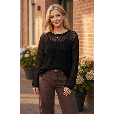 Джемпер и майка (вязаный трикотаж)