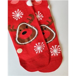 Носки НГ р.35-40 "New Year's magic" Пряник и Олень