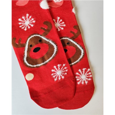 Носки НГ р.35-40 "New Year's magic" Пряник и Олень
