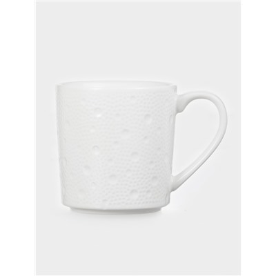 Набор кружек Magistro Fray, 350 мл, 2 шт., фарфор, белый