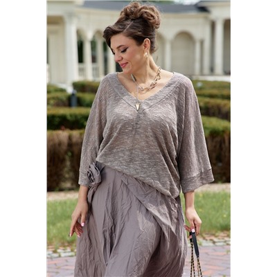 Блуза, юбка Vittoria Queen 25803 капучино