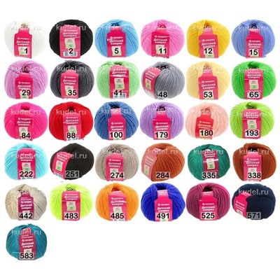 Пряжа Пехорка Детский каприз