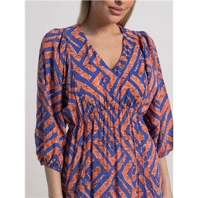 Платье Неповторимая (оранжевое) П15500-34М