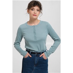 Джемпер из трикотажа с длинным рукавом