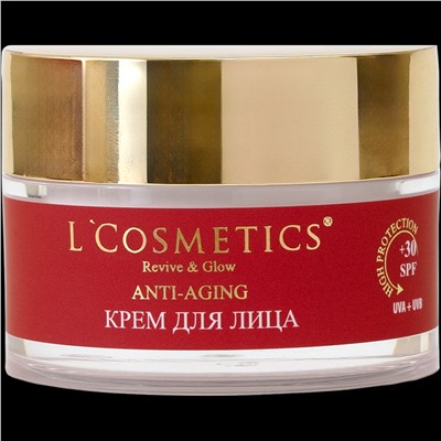 Крем для лица Revive & Glow Anti-Aging SPF 30 с Ultra-Peptide и лифтинг-эффектом 50 мл