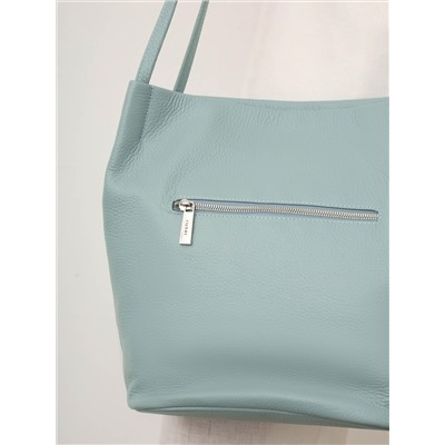 Женская кожаная сумка Richet 3162LN 897 Голубой