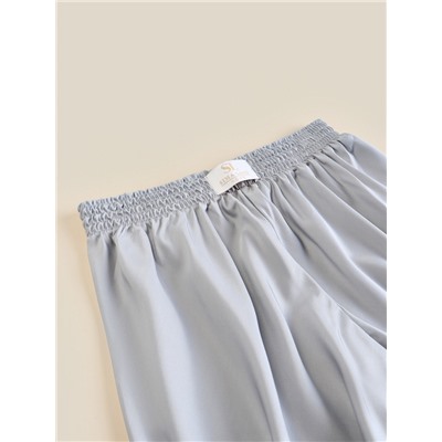 Пижама женская (рубашка, брюки) SL HOME Modal Home, серая