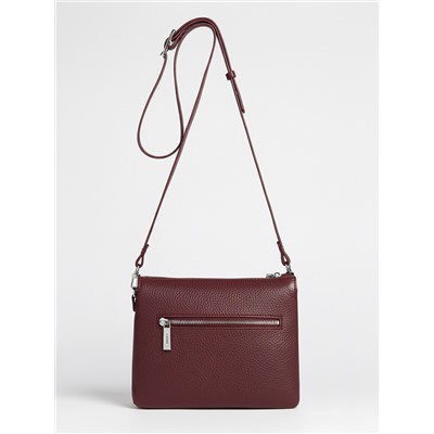 Женская кожаная сумка Richet 2766LN 806 Бордовый