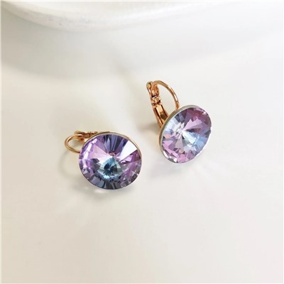 Серьги с кристаллами Swarovski