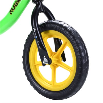 Беговел 12" COMIRON Flight Pro / CB1205 / уп 6 / Цвет: неоновый/ КРАТНО УПАКОВКЕ 6 ШТ.