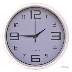 Часы настенные 26 см / 612-1 /уп 40/