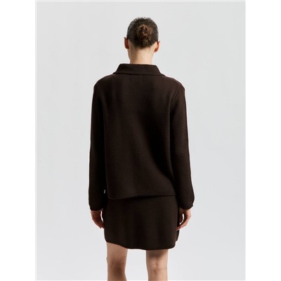 Юбка ODETTE, Горький шоколад