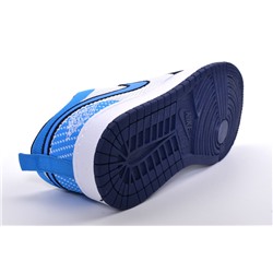 Sport + NK MB8084-6 Кеды бел-син текстиль