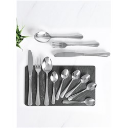 Столовые приборы 24 предмета в п/у/ KT24-101001-SILVER /уп 12/