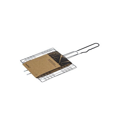 Решётка - гриль универсальная maclay, 21x21 см, хромированная сталь, для мангала