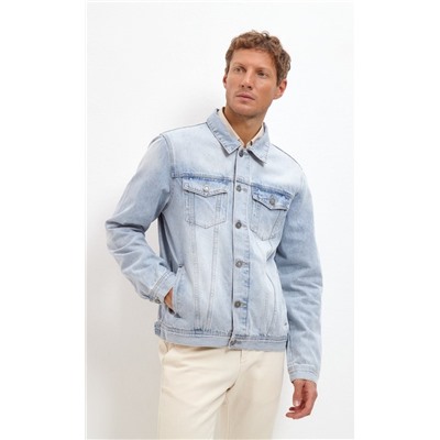 Куртка джинс F211-1272 l.blue