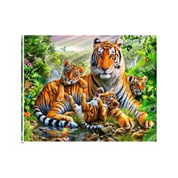 Алмазная мозаика на подрамнике 50x65 / YSH0029 /уп 20/полное заполнение