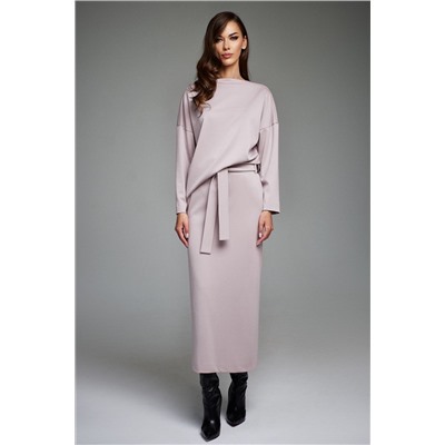 DiLiaFashion 0883 пыльная_роза, Юбка,  Джемпер