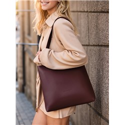 Женская кожаная сумка Richet 3203LN 339 Бордовый