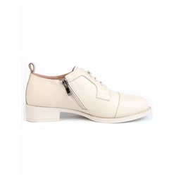 03-YP9862M BEIGE Полуботинки женские (натуральная кожа)