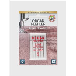 Иглы для бытовых швейных машин, для супер-стрейч, №90/14, 5 шт.
