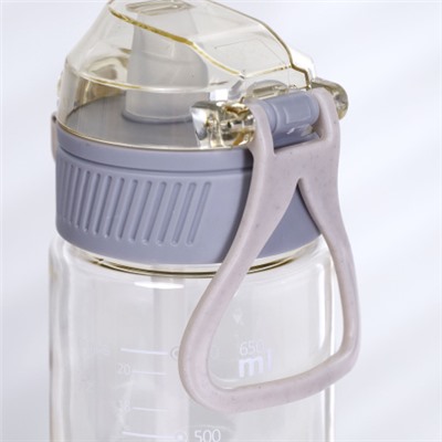Бутылка для воды спортивная Woohooo Puerto Plata 650 ml/ уп80