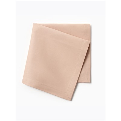 Набор салфеток сервировочных «Этель. Праздничный стол», 40×40 см - 4 шт., с декоративными кольцами, 100% хлопок