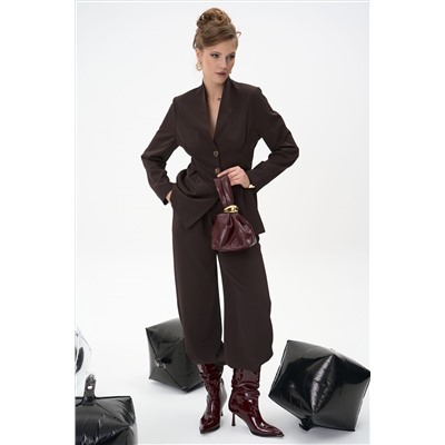 Брюки Клио (шоколадный)