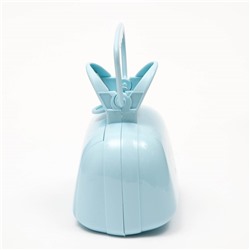 Совок для уборки за собаками с карманом для пакетов, 15.5 см × 9.5 см × 13 см, голубой