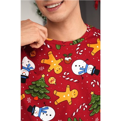 Мужская новогодняя пижама Happyfox