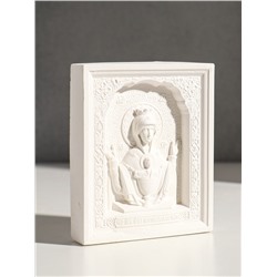Икона «Неупиваемая чаша» с подвесом, 12×10×2 см, гипс