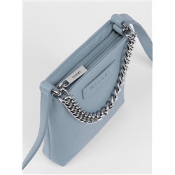 Женская кожаная сумка Richet 3258LN 947 Голубой