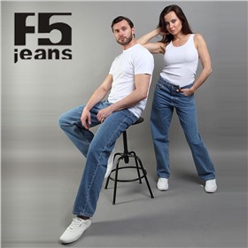 F5 - футболки от 100 руб, джинсы от 710 руб, одежда casual. Широкая линейка размеров