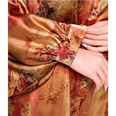 Блуза #КТ1936 (2)-2, тёмно-бежевый