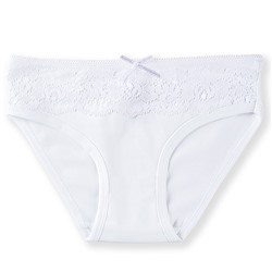 5212-01 Трусы для девочек белые (BAYKAR)